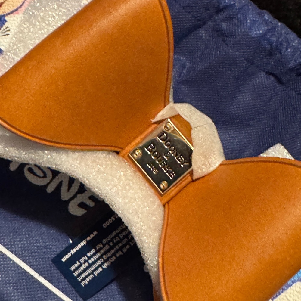 Dooney & Bourke Tan Bow Mickey Mouse Ears Headband - Picture 7 of 8